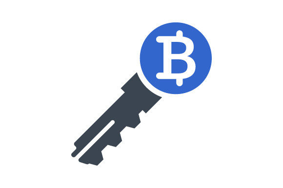 Bitcoin Key Ico: A Graphic Asset for Modern Branding