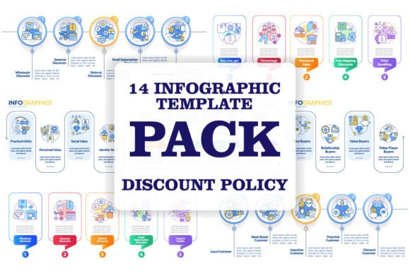 Discount Strategy Infographic Templates Graphics