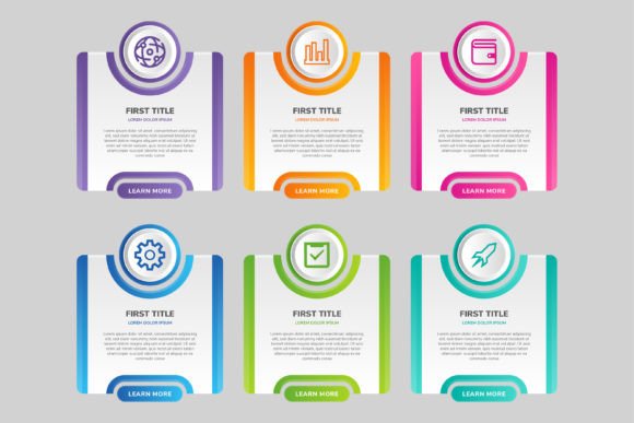 Graphic Design Asset for Modern Infographics