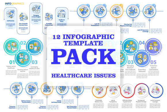 Healthcare System Issues Graphics for Brand Campaigns