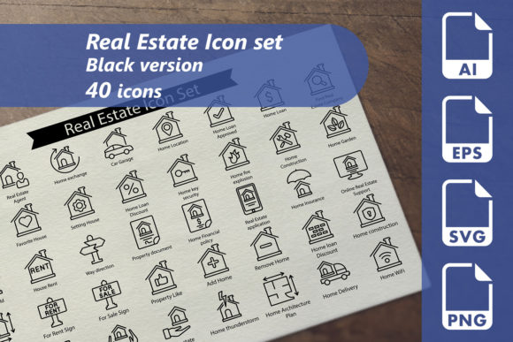 Real Estate Line Graphics for Digital Sellers