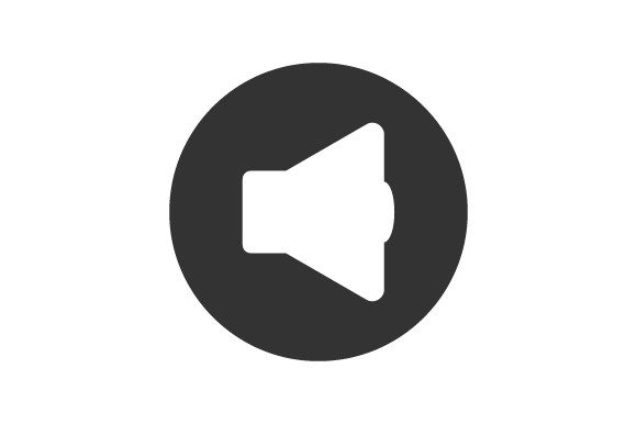 Sound Volume Icon for Modern Branding