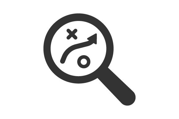 Strategic Plan Icon for Modern Web Design