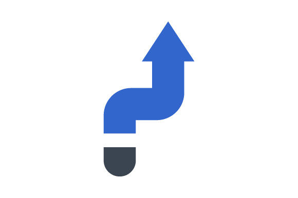 Up Direction Icon: A Modern Graphic Design Asset for Content Publishers