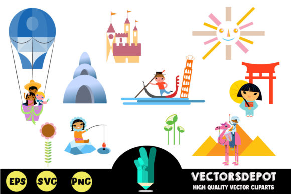 World Around Us Graphics for Digital Creators